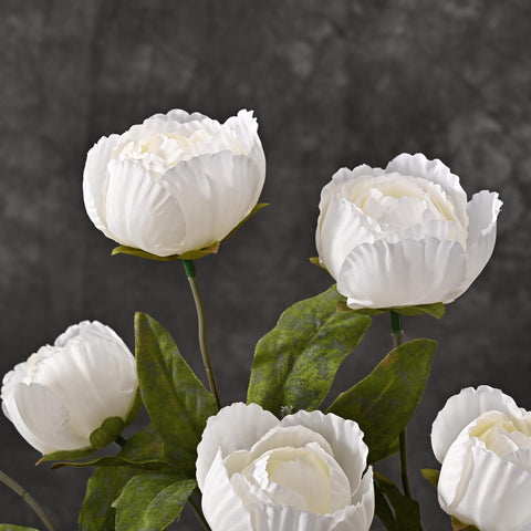 Waipfaru faux peonies add dramatic centerpieces with easy DIY arrangements.