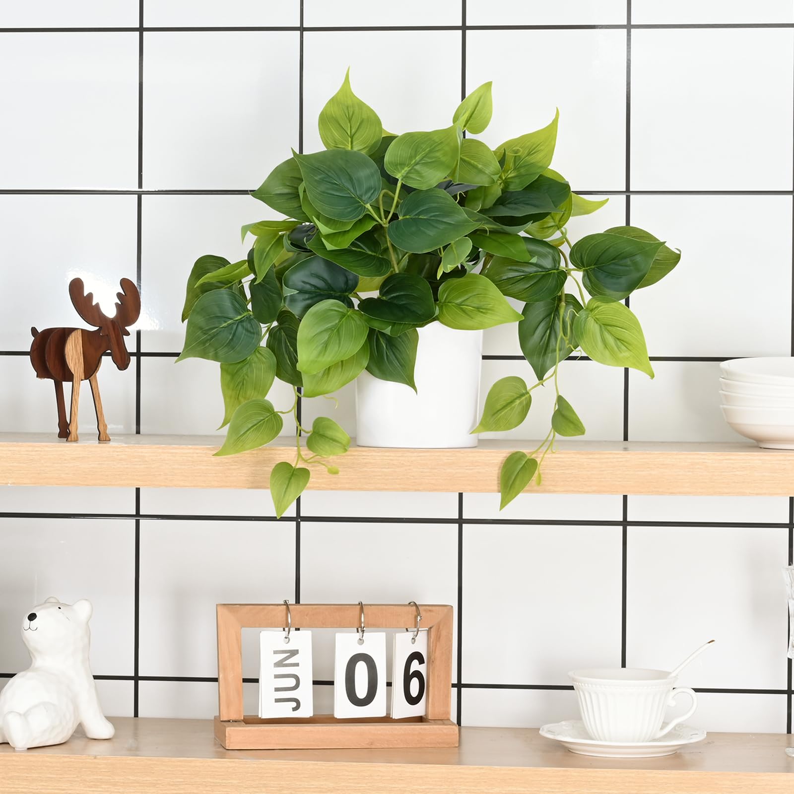 Waipfaru faux plants for bathroom, kitchen, or office.