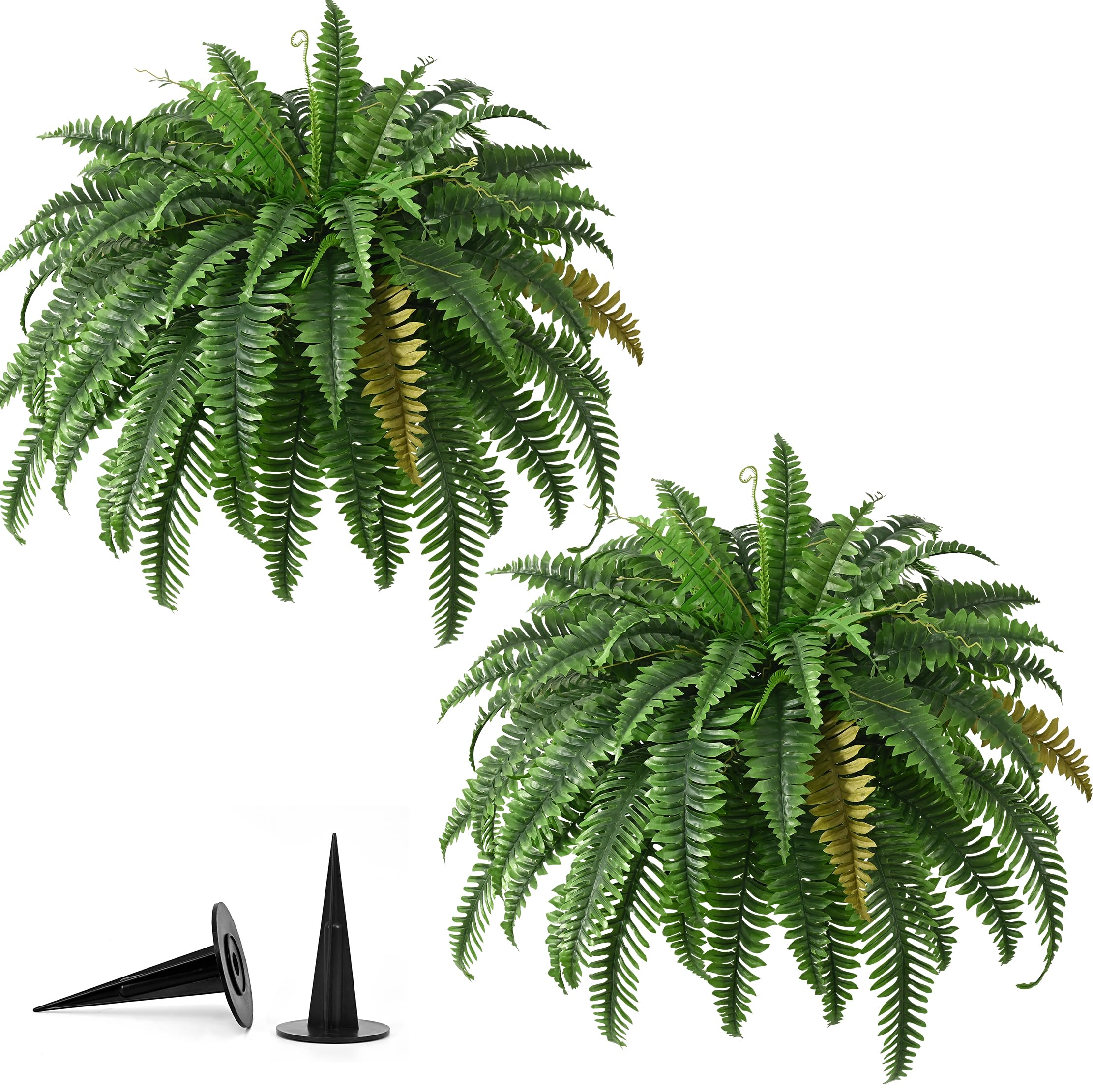 Waipfaru hanging-basket display adds verdant accents.