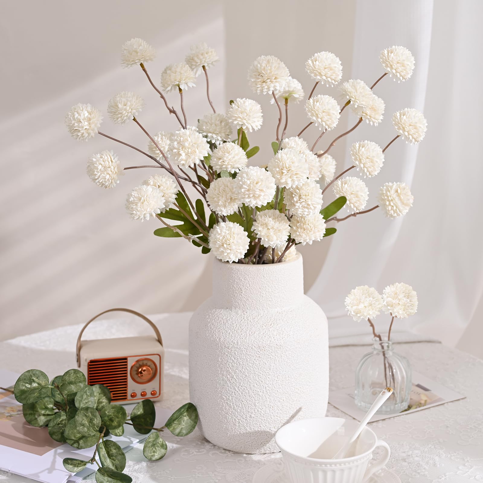 Waipfaru foam eucalyptus leaves detail for natural greenery accents.