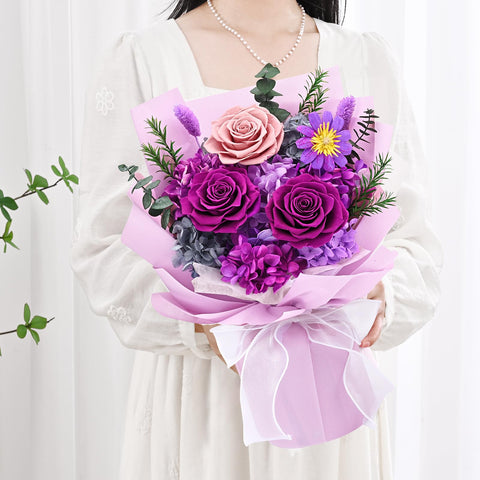 Waipfaru forever flowers for her add lasting color to any room.