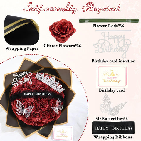 Waipfaru Glitter Rose close-up showing sparkling petals and color depth