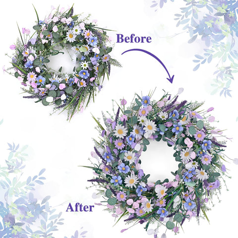 Waipfaru grapevine base wreath offering sturdy porch or door display