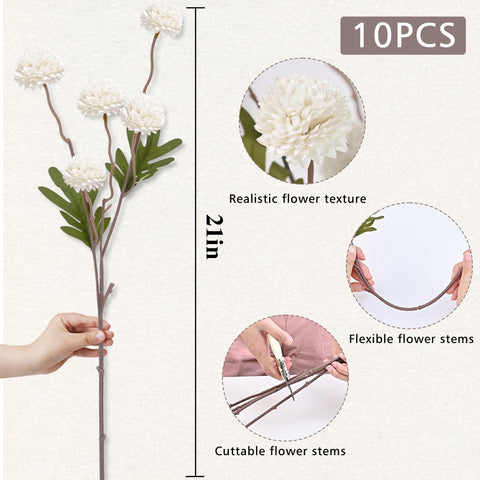 Waipfaru hypoallergenic artificial flowers ideal for fragrance-free spaces.