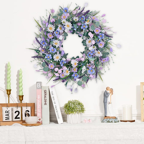 Waipfaru indoor-outdoor wreath resists deformation and keeps color