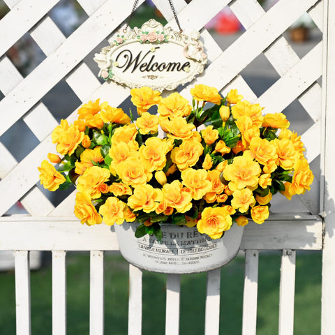 Waipfaru outdoor camellia collection full pot displays lush realism without fading.