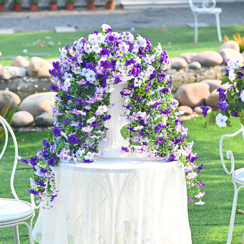 Waipfaru outdoor uv-resistant flowers endure sun and rain for lasting color.