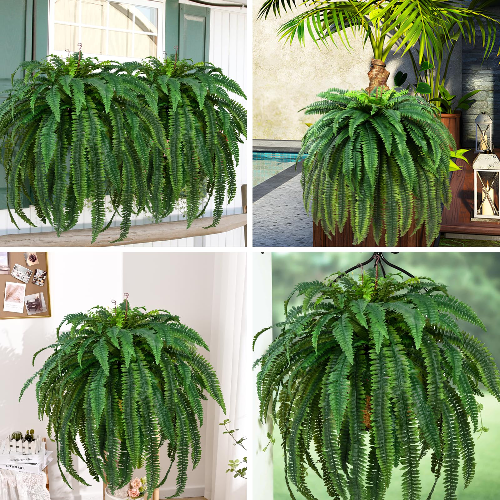 Waipfaru realistic greenery for living room or garden styling