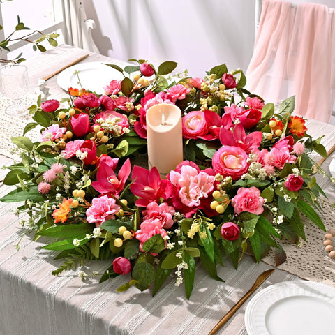 Waipfaru durable hand-woven wreath designed for indoor and outdoor use.