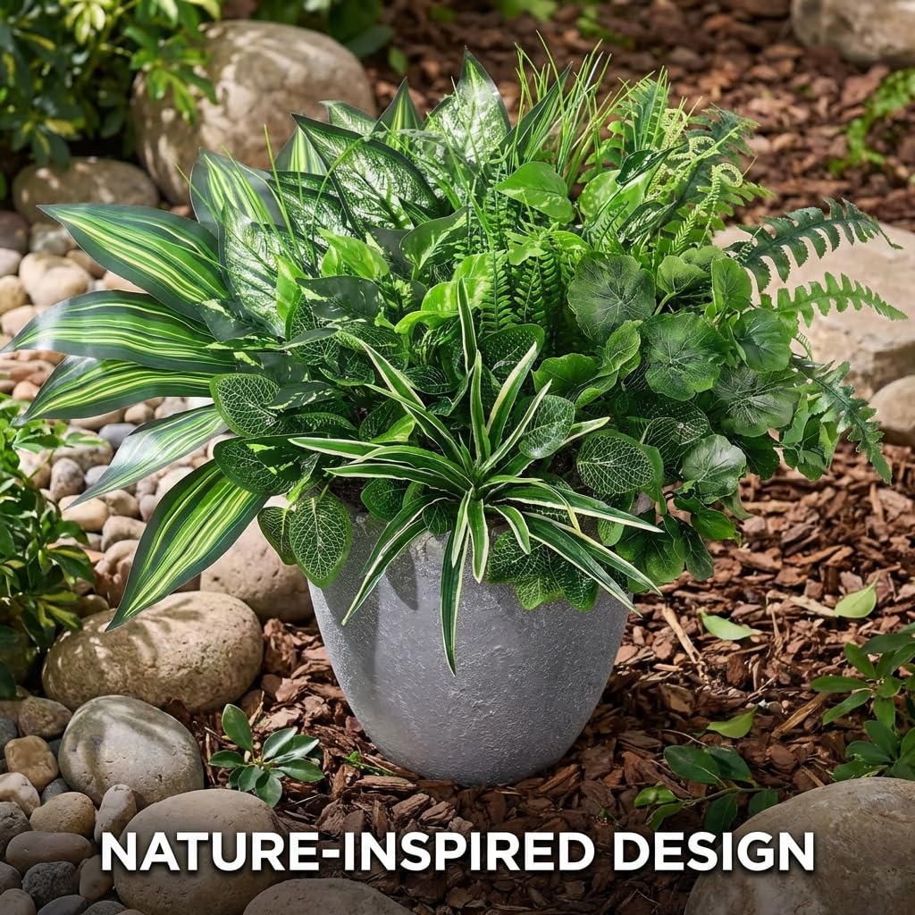 Waipfaru stems with flexible core allow easy shaping for spaces.