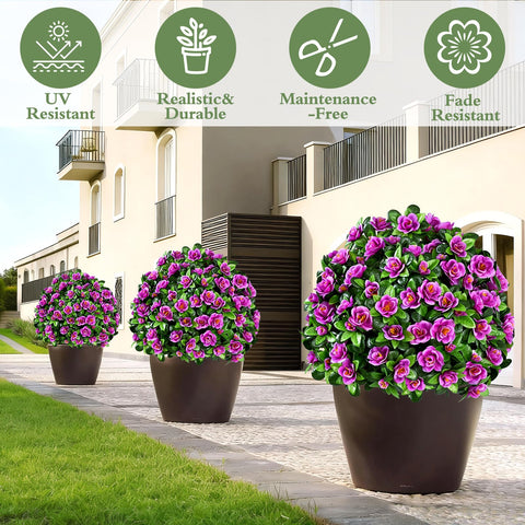 Waipfaru topiary ball showcased in a stylish patio planter.