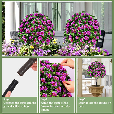 Waipfaru outdoor shrub resists sun and rain without fading.