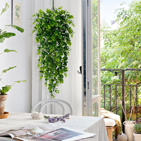 Waipfaru UV-resistant artificial vines ideal for outdoor walls