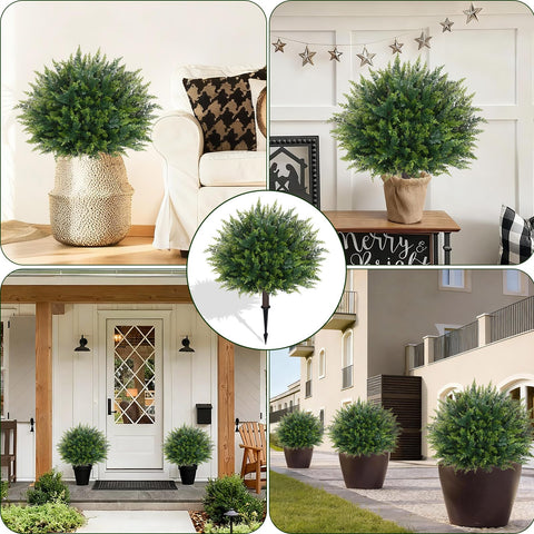 Waipfaru topiary with realistic texture, ideal for entryways and porches.