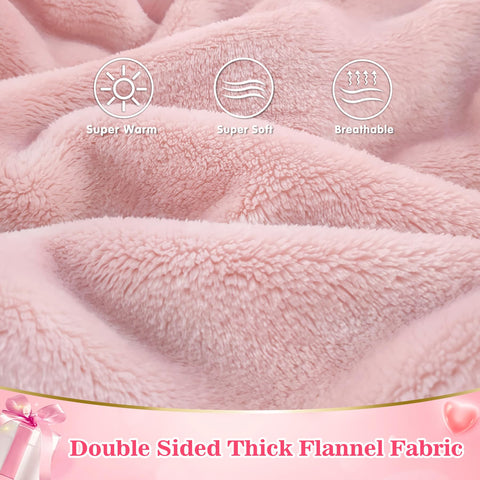 Waitu wearable blanket hoodie pink sleeves closeup highlights free movement and arm warmth.