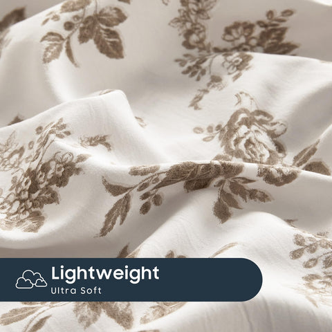 Wake In Cloud easy-care bedding is simple to wash and dry