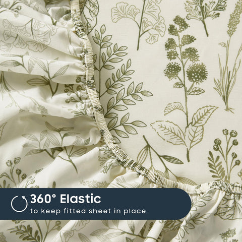 Wake In Cloud floral pattern close-up showcasing botanical detailing