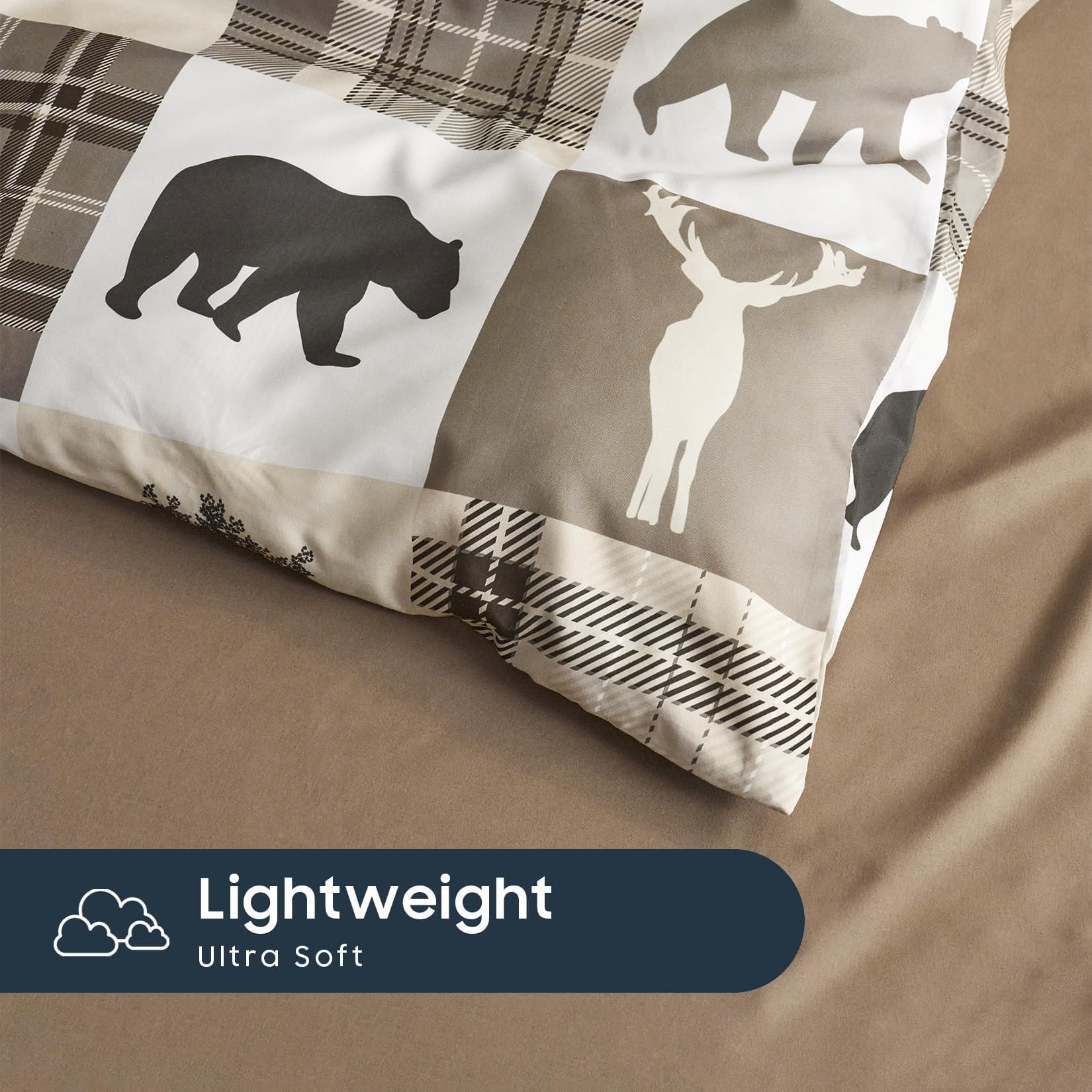 Wake In Cloud pillowcases sized 20x26 inches for the set