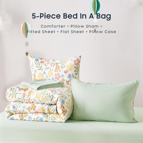 Wake In Cloud pillowcase 20x30 showing soft, colorful bedding