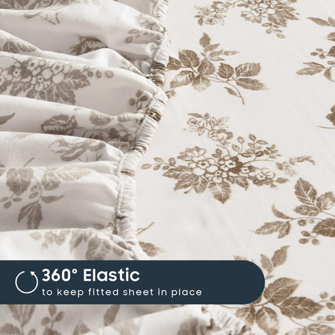 Wake In Cloud soft brushed polyester fabric delivers cozy, durable comfort