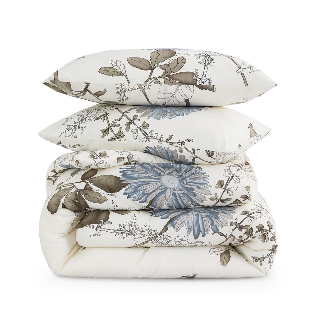 Wake In Cloud 100% cotton fabric weave offers breathable all-season comfort.