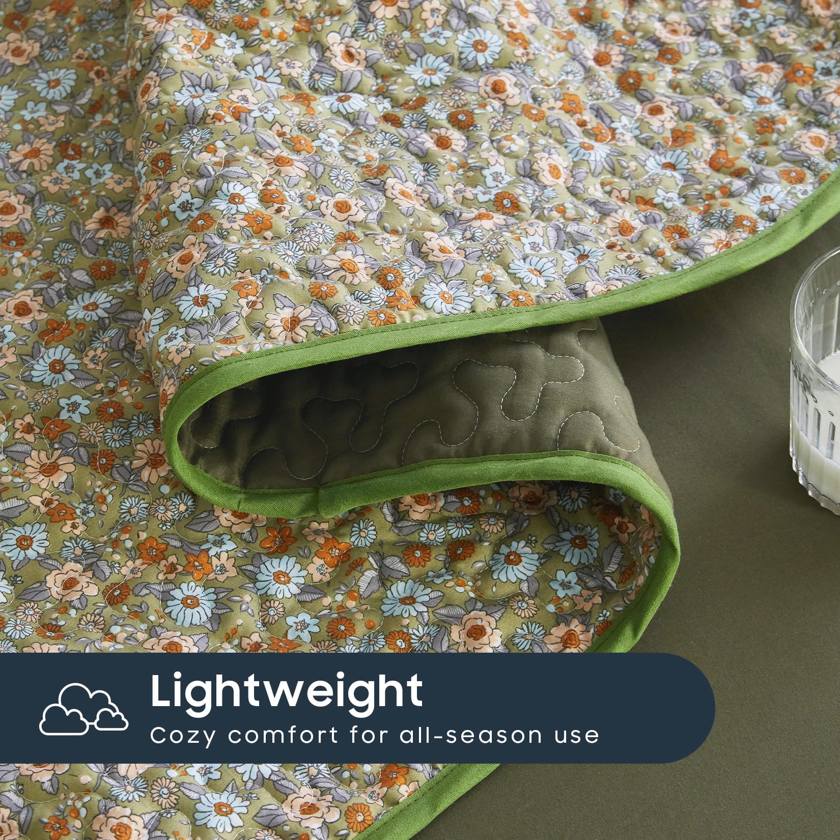 Wake In Cloud dorm-room comfort with lightweight versatility