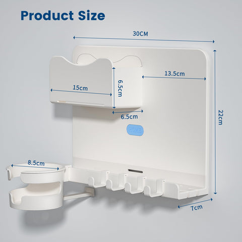 WALfuyao floating shelf storage for Kindle, tablet, or book on the bedside.