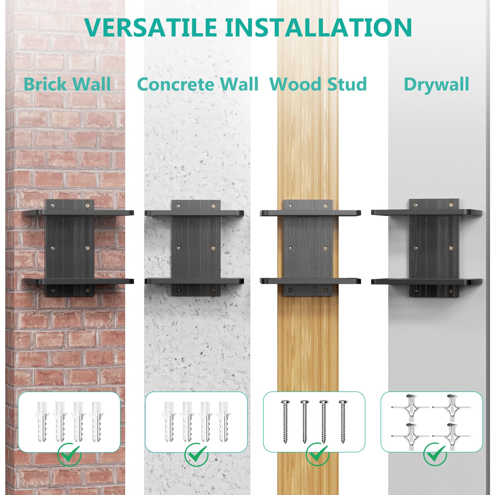 WALI CS202NB 22 lbs capacity enables compact organization.