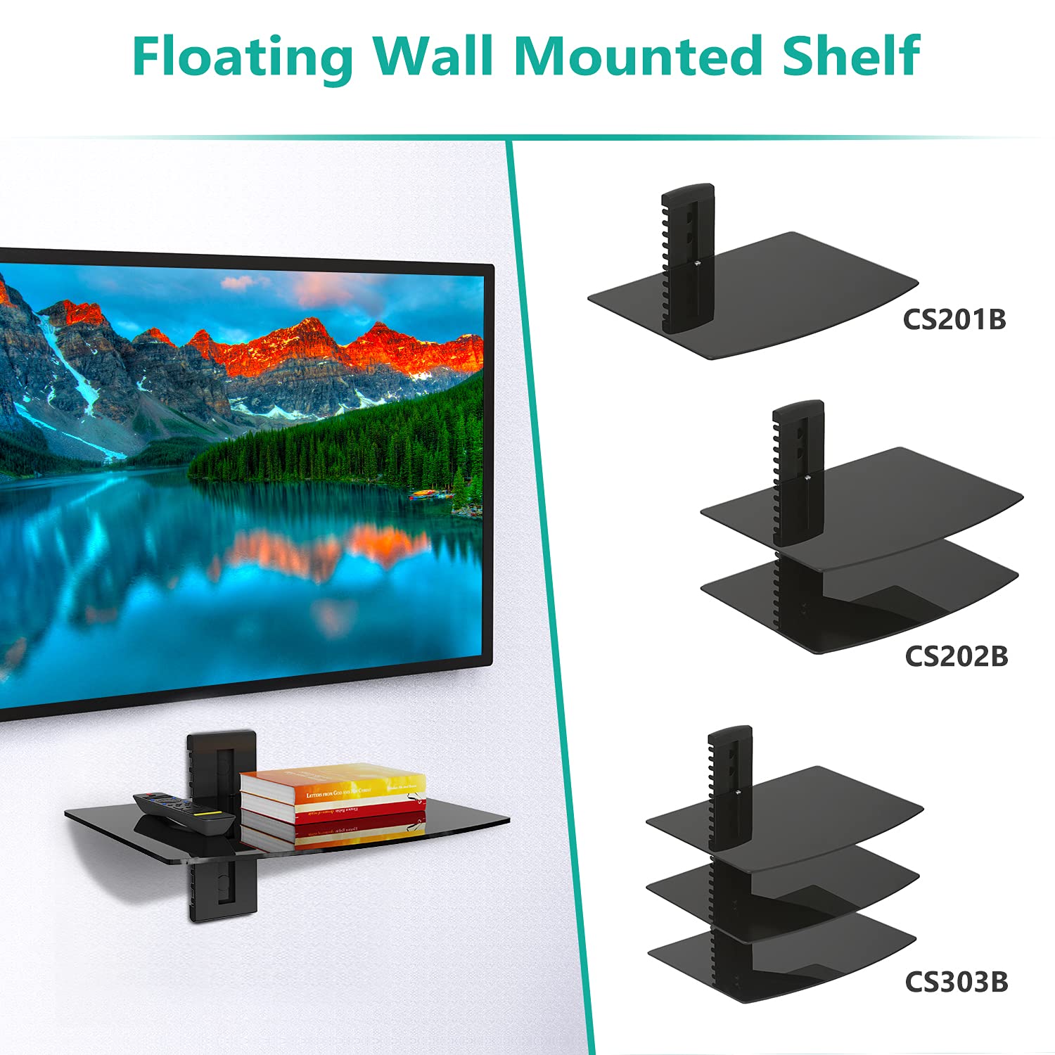 WALI package includes glass panel, hardware, and friendly US-based support.