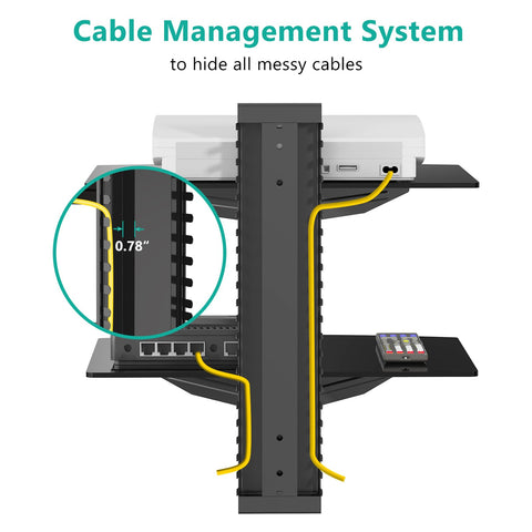 WALI packaging includes hardware and manual for quick install