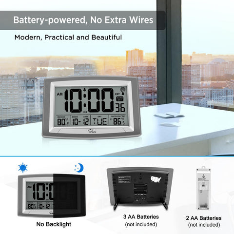 WallarGe display can be mounted on wall or used on desk.