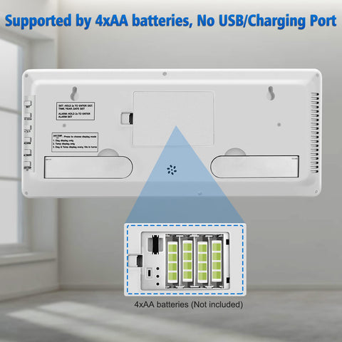 WallarGe wall or desk setup provides clear visibility and reliability