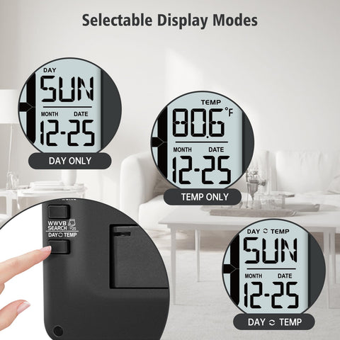 WallarGe indoor temperature readout supports home comfort.