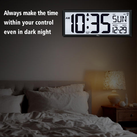 WallarGe low battery indicator helps prevent incorrect time.