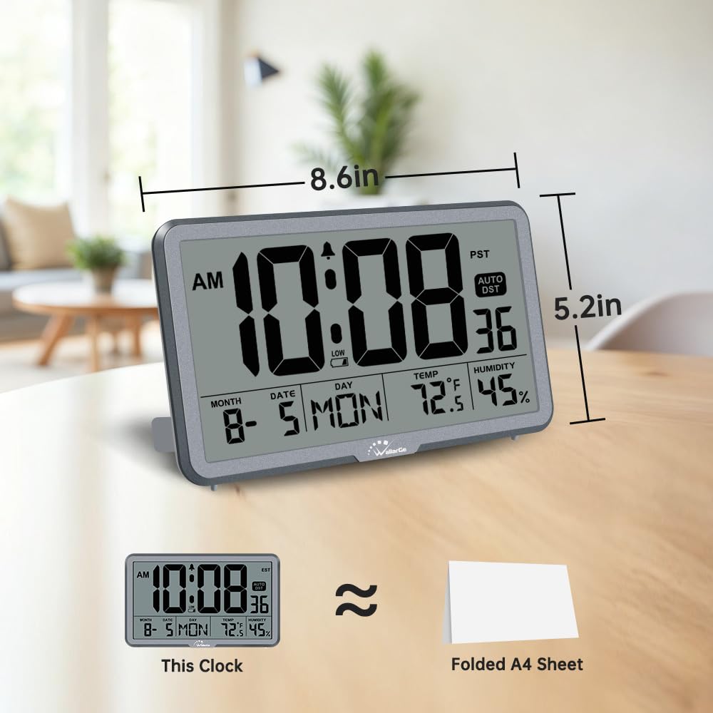 WallarGe memory battery preserves time during power outages.