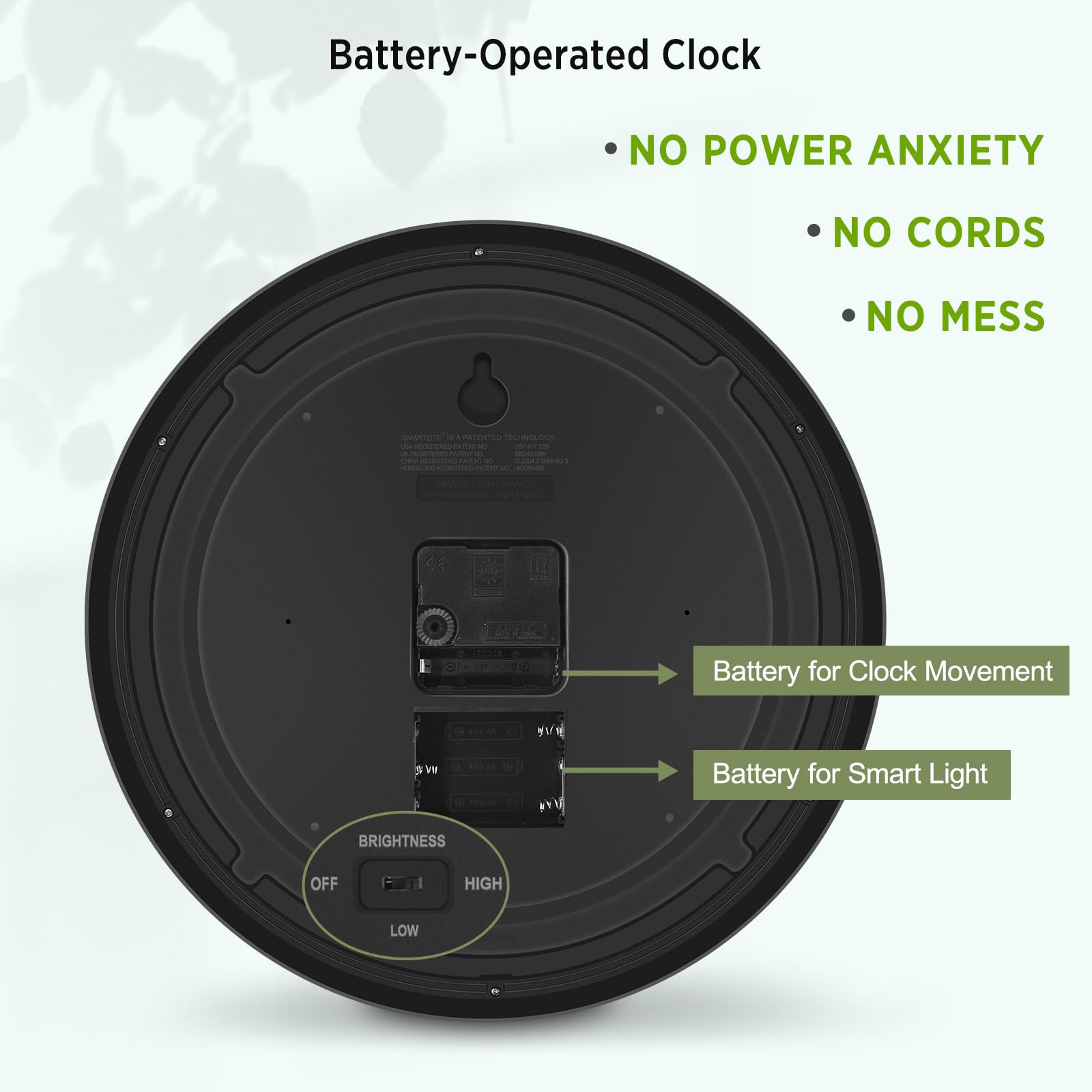 WallarGe smart light sensor auto adjusts night light brightness