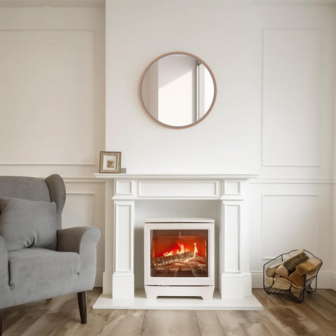 WallBeyond handcrafted walnut frame blends durability with timeless style