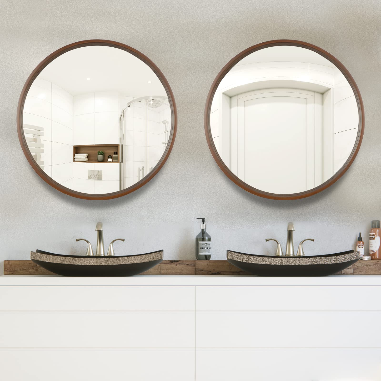 WallBeyond entryway mirror creates a welcoming first impression with timeless design.