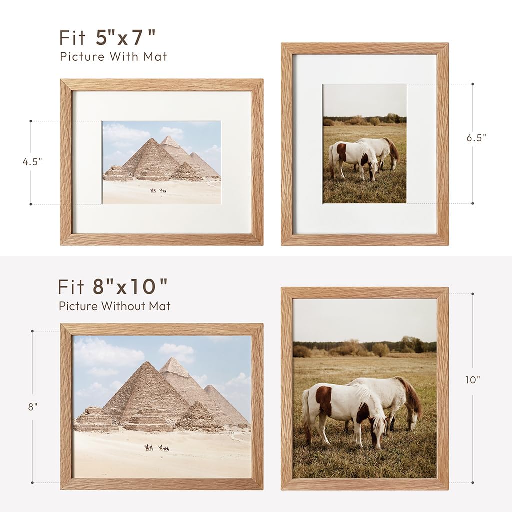 Wallwisy frame supports vertical or horizontal display for wall or tabletop setups.