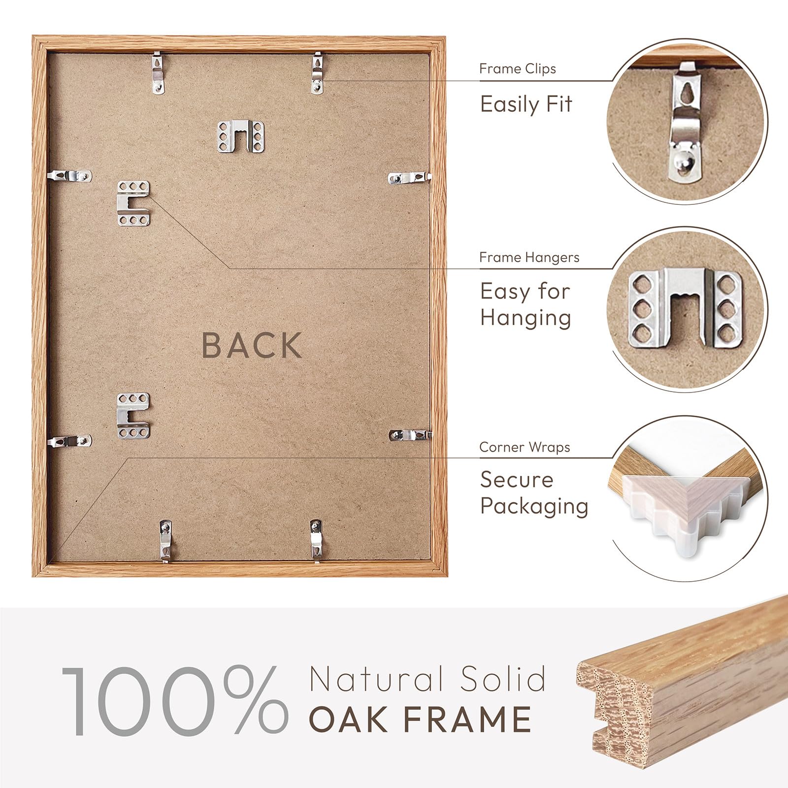 Wallwisy plexiglass front preserves color clarity while staying safer.