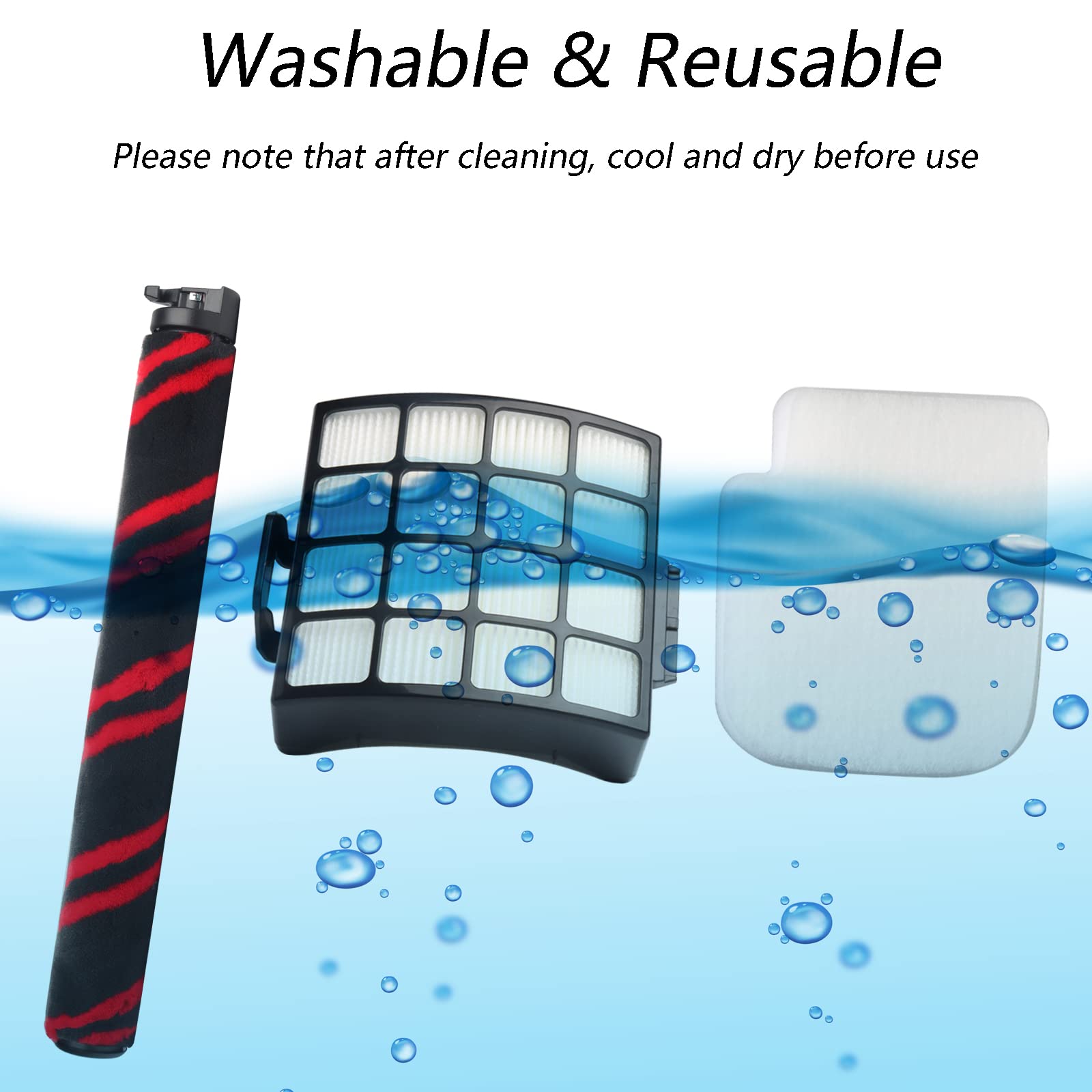 Walntec Cleaning brush facilitates quick debris removal during care.