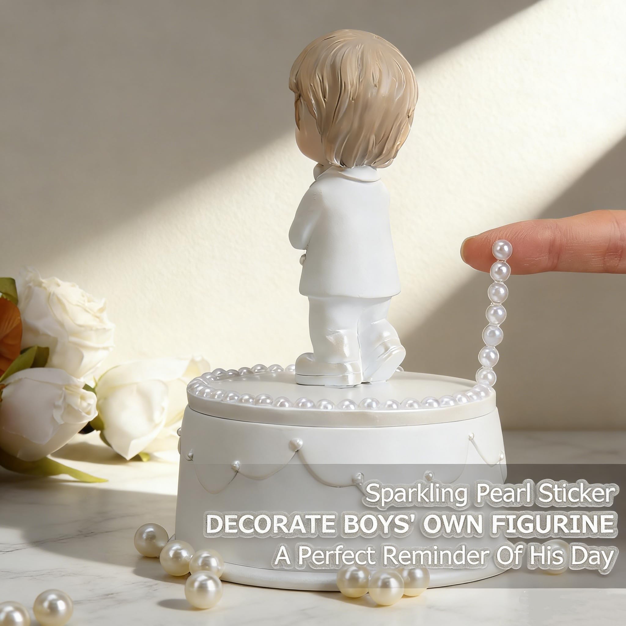 WANCHIY figurine on a shelf complements milestone display.