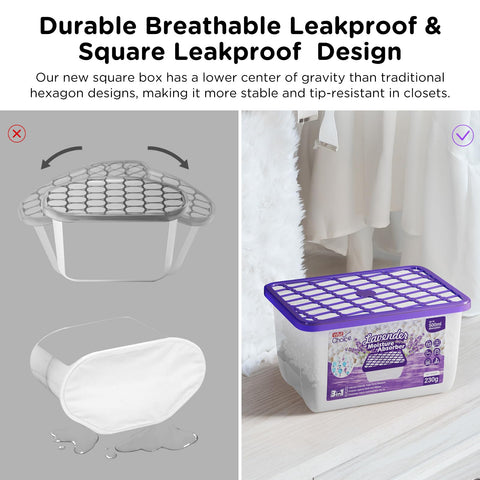 W&amp;E Choice portable dehumidifier for car prevents musty smells