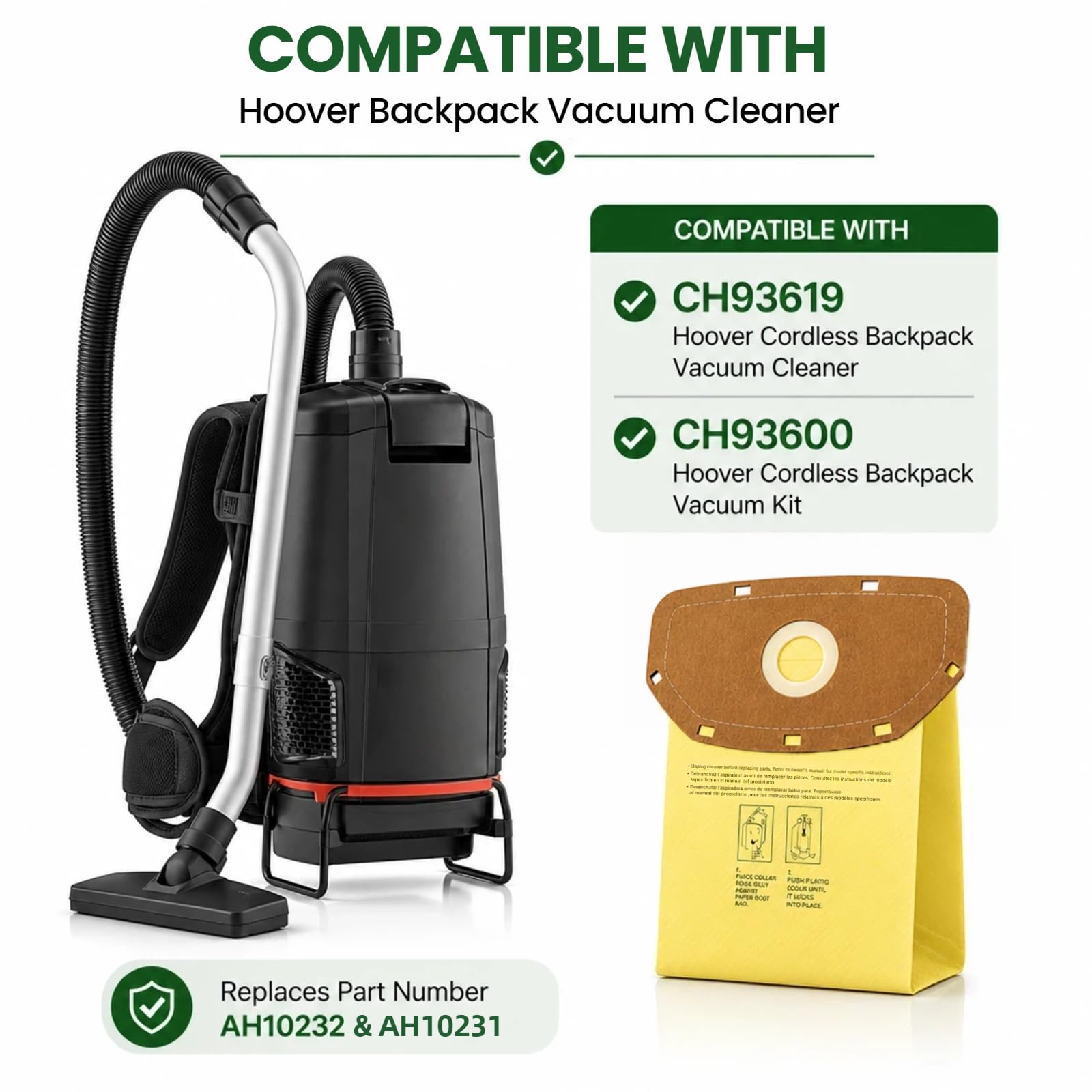 Wangenbro 15-pack bags offer long-term savings and steady cleaning performance