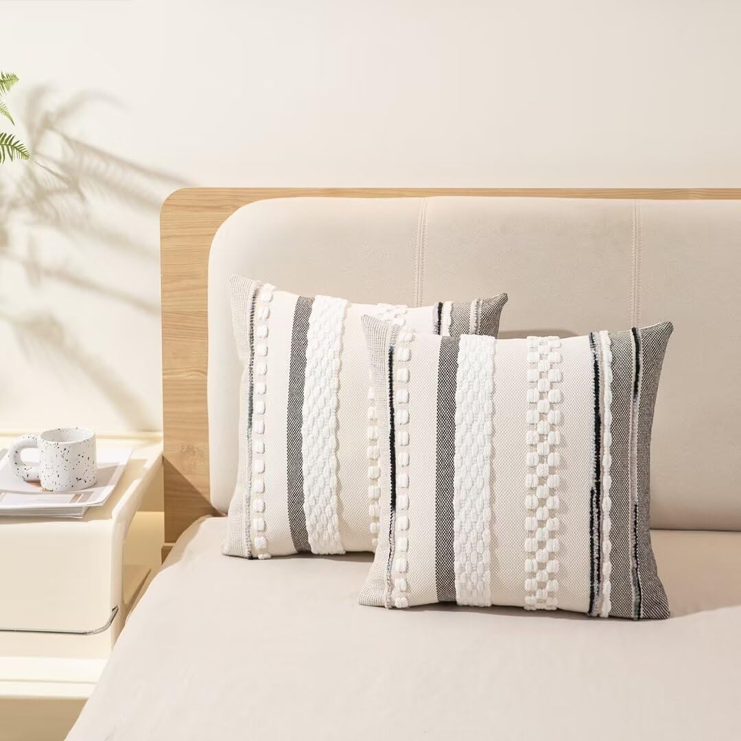 WANLIRD pillow cover zipper quality ensures smooth opening and secure closure