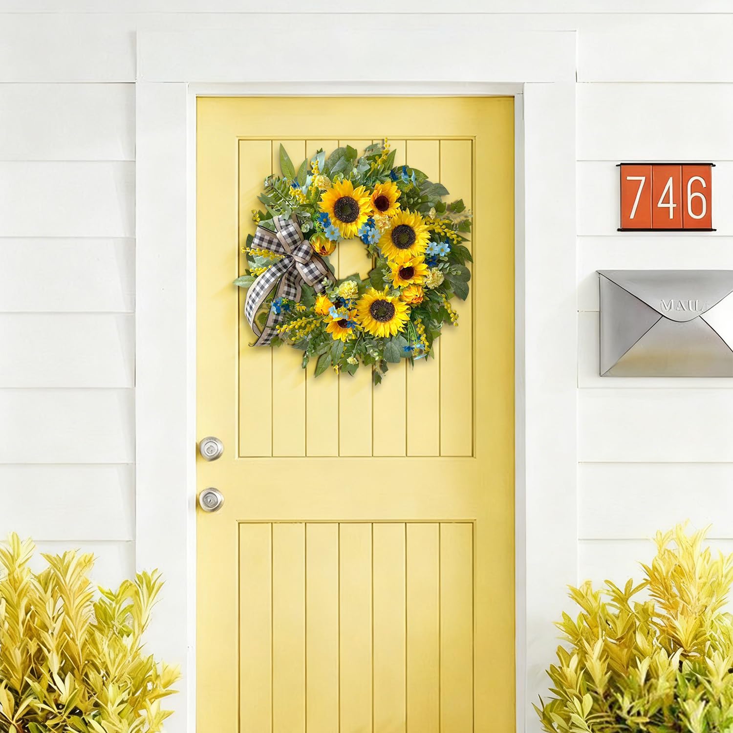 WANNA-CUL gift-ready wreath ideal for weddings, housewarmings, or occasions