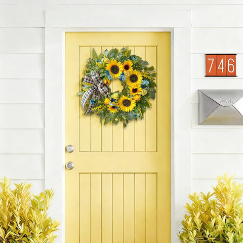 WANNA-CUL gift-ready wreath ideal for weddings, housewarmings, or occasions