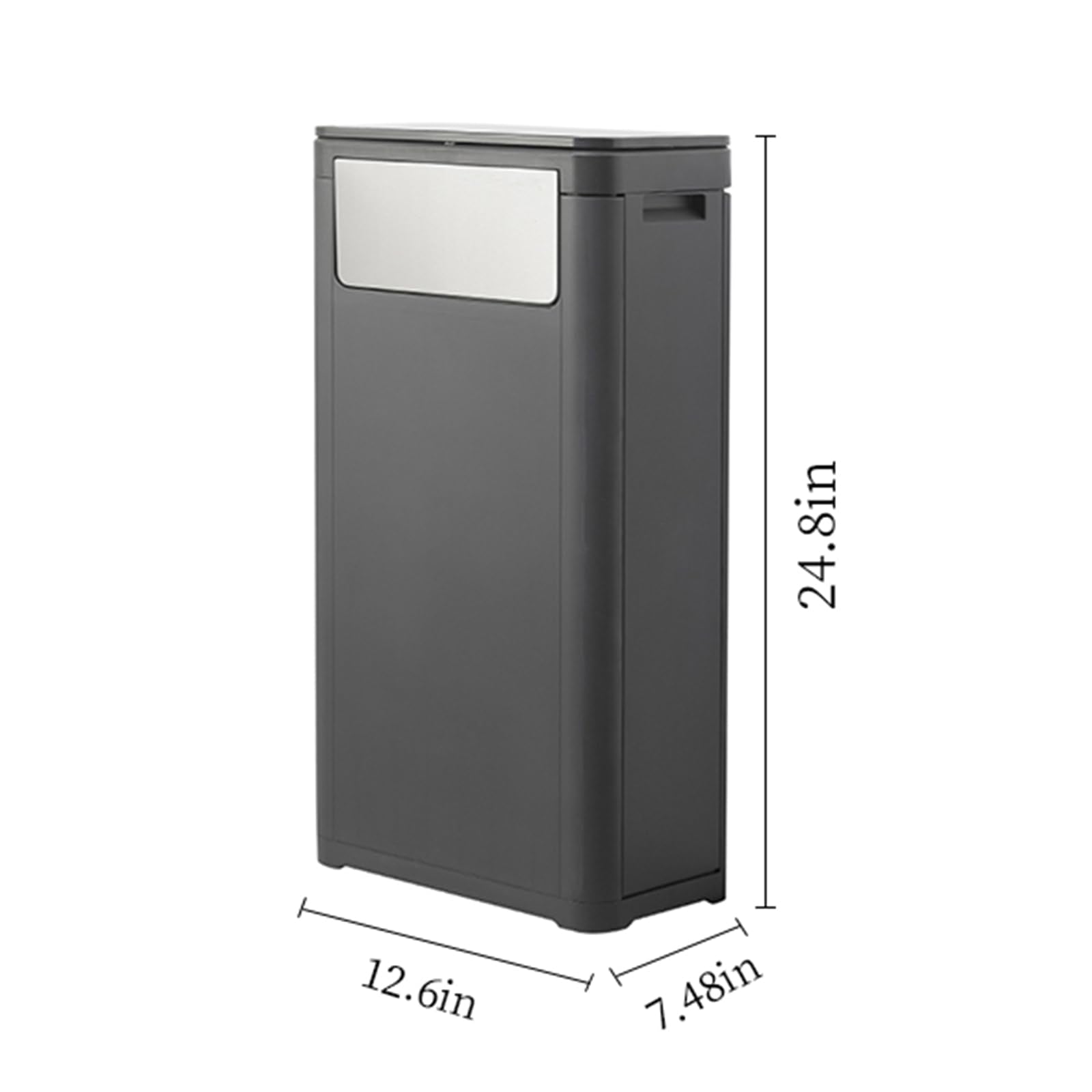 WanWanKa trash can with soft-close lid reduces noise in busy offices and homes.