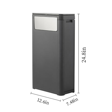 WanWanKa trash can with soft-close lid reduces noise in busy offices and homes.