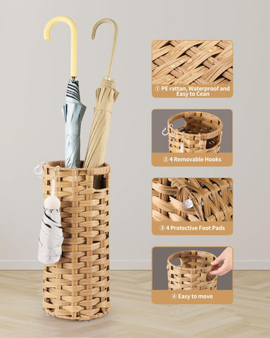 Versatile WAOHANAZ entryway stand blends with homes, schools, offices.